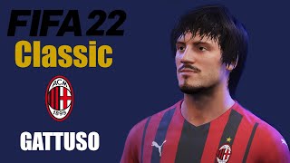 FIFA 22  GATTUSO  AC MILAN  ITÁLIA  ICONS  LEGENDS  PRO CLUBS  LOOK ALIKE  HOW TO MAKE [upl. by Assirahs82]