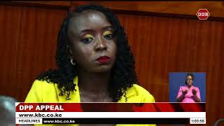 Maribe’s Acquital Appeal DPP files a notice of appeal in court [upl. by Euqinahs]