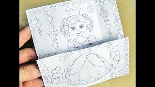 Hattifants Endless Princess Card for you to DIY [upl. by Brill622]