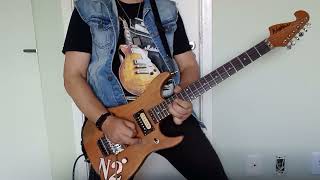 Cantor PG Quero ser teu amigo Guitar Solo Cover wasburnguitars cantorPG oficinag3 rockgospel [upl. by Nimesh302]