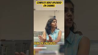 Fear of CALCULUS  How to overcome MHT CET Toppers Interview coep mhtcet2024 shorts [upl. by Baalbeer517]