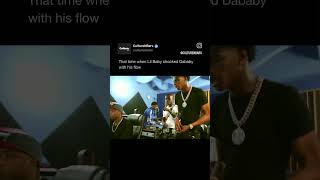 That time when Lil Baby shocked 😯 Dababy with his flow hiphopdaily lilbaby [upl. by Germano]