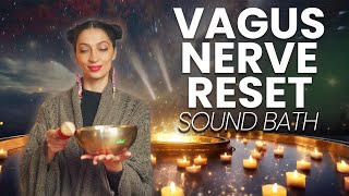 Vagus Nerve Reset to Sleep  Sound Bath Healing Meditation 10 Hours [upl. by Jain]