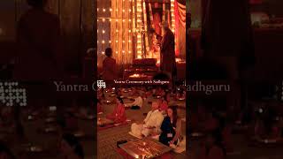 Sadhguru Initiates People In Yantra Ceremony 🔥🔥🔥🔥🔥yantra lingabhairavi sadhgurulatest [upl. by Grail907]