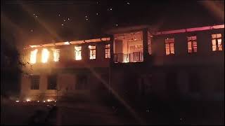 fire incident chatroo Gujjar Bakarwal hostel [upl. by Nnaesor]