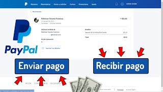 Como Enviar o Recibir Dinero en PayPal Paso a Paso [upl. by Kulsrud]