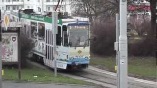 Straßenbahn Plauen  Endhaltestelle Südvorstadt [upl. by Fairlie]