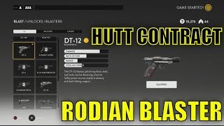 DT12 Rodian Blaster Hutt Contract  Star Wars Battlefront [upl. by Linder364]