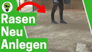 Rasen Neu Anlegen ✅ TOP ANLEITUNG Wie Alten Rasen Entfernen 👉 Boden Vorbereiten amp Grassamen Säen [upl. by Reiss]