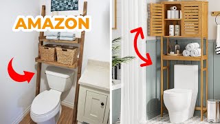 17 Best Over the Toilet Storage Ideas on Amazon [upl. by Schonfeld]