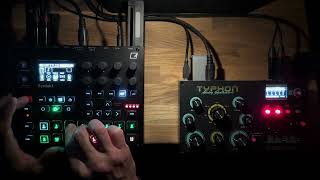 Elektron Syntakt amp Dreadbox Typhon Elektronica live [upl. by Torrie15]