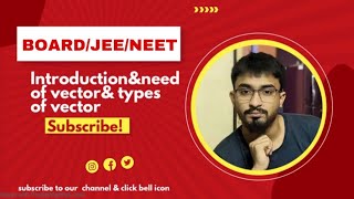 Vector  01  Introduction of Vector  Need of Vector  Types Of Vector [upl. by Leivad73]