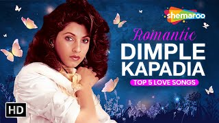 Best of Dimple Kapadia  Thaare Vaaste Re  Tujhe Uss Se Mohabbat  Jhankaro Jhankaro Bada  Jukebox [upl. by Janith]