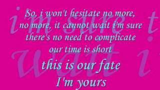 Jason Mraz Im Yours Lyrics [upl. by Ynohtn]