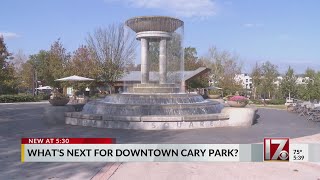 Whats next for downtown Cary park [upl. by Dyan]