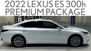 2022 Lexus ES 300h Premium Package L230541A  Full Review and Walk Around [upl. by Say]