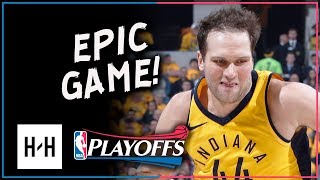 Bojan Bogdanovic Full Game 3 Highlights Pacers vs Cavaliers 2018 Playoffs  30 Points DAGGER [upl. by Bunow]