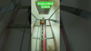 Inside a Windmill windpower windturbine wind [upl. by Tindall373]