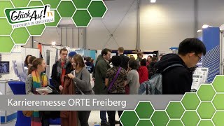 Karrieremesse ORTE in Freiberg [upl. by Kcid]