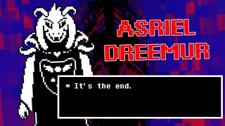 Asriel Dreemurr fight FIRST PLAYTHROUGH [upl. by Hyacinthie109]