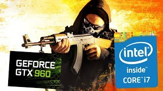 CSGO  FPS Test  GTX 960 2GB i74790k 8GB RAM  Lowest Settings 1280X1024 [upl. by Kimberly]