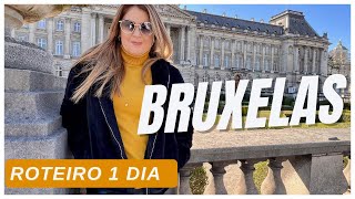 Conheça Bruxelas  A Capital da Bélgica Roteiro de 1 dia [upl. by Eirot]