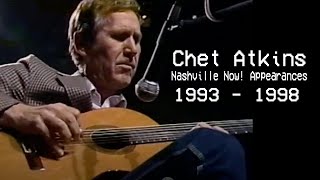 Chet Atkins  Nashville Now Appearances 19831988 [upl. by Yenahpets]