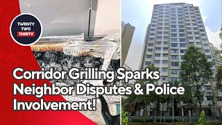 BBQ Drama in Bukit Panjang Corridor Grilling Sparks Neighbor Disputes amp Police Involvement [upl. by Cire]