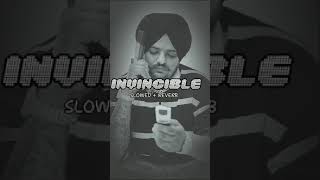 INVINCIBLE  Slowed  Reverb  Sidhumosewala  StefLondon  L O F I  M U X I K [upl. by Ingrid460]