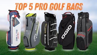 ⛳️ Top 5 BEST Budget Golf Bags for 2024 Included Under 100 [upl. by Rudwik296]