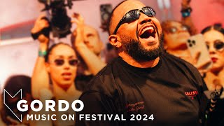 GORDO at MUSIC ON FESTIVAL 2024 • AMSTERDAM [upl. by Amehsyt]