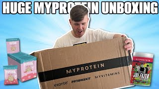 MyProtein Haul ft Joe Fazer Clear Whey Protein Popcorn and Mens Clothing [upl. by Guttery367]