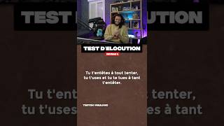 Avez vous réussi tous les niveaux  TEST D’ÉLOCUTION youtubeshorts testy shorts shortvideo [upl. by Wehttam567]