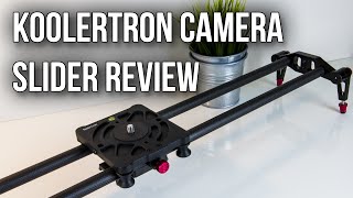 Koolertron 32”80cm Camera Slider Review [upl. by Clie191]