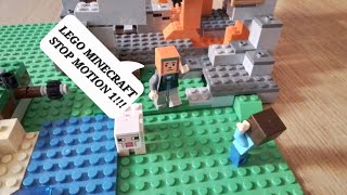 MINECRAFT LEGO STOP MOTION [upl. by Clemence163]