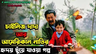 একটি হৃদয় ছোঁয়া চাইনিজ সিনেমার গল্প  quotA Grandson From Americaquot Movie Explained In Bangla [upl. by Tannie]