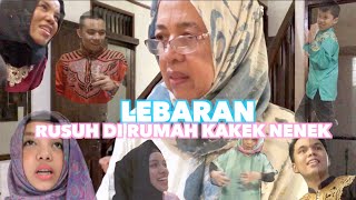 LEBARAN Rusuh di Rumah Kakek Nenek dan di Mall FATIMVLOG26 [upl. by Iarahs411]