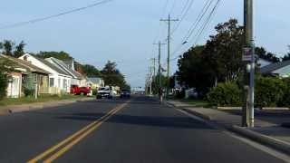 Chincoteague Island Tour westbound [upl. by Anerres]