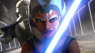 Ahsoka and Rex Escape the Cruiser 4K HDR  Star Wars The Clone Wars [upl. by Nicholl]