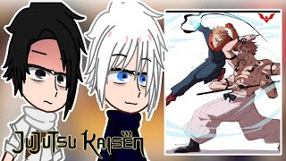 Jujutsu Kaisen React to Itadori  Jujutsu Kaisen  Gacha Club [upl. by Eilema]