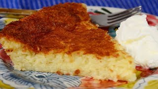 Impossible Coconut Pie Recipe Demonstration  Joyofbakingcom [upl. by Avir319]