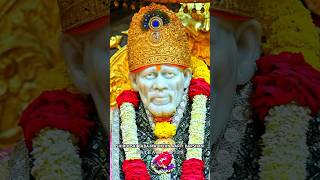 Sai Baba Aarti  Shirdi Sai Aarti  Shirdi live  Om Sai Ram Sai Baba saibaba shorts ytshorts [upl. by Lanna]