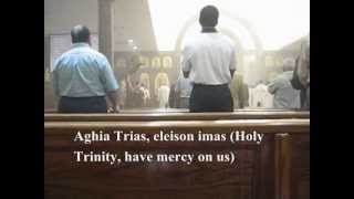 Trisagion Aghios O Theos  Coptic Hymn [upl. by Dilahk487]