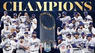 Every Dodgers World Series Win 19552024 [upl. by Sybyl]