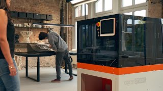 BigRep STUDIO  Fast Precise Large Industrial 3D Printer [upl. by Juetta]