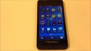 How to wipe master reset a blackberry 10 device z10 q10 factory reset security wipe [upl. by Clementine534]