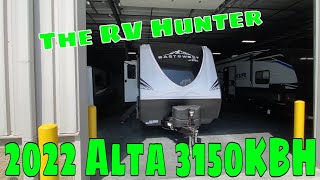 New 2022 Alta 3150KBH RV Review  Tour by The RV Hunter  East To West RV [upl. by Notsla901]