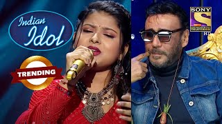 Tu Mera Hero Hai पर Arunita की Mesmerizing Singing  Indian Idol  Jackie Shroff  Trending [upl. by Oiluj]