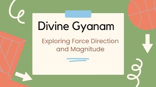 Force Direction amp Magnitude  Class 8  Magnitude amp Direction  Vector Quantity  Divine Gyanam [upl. by Sinoda]