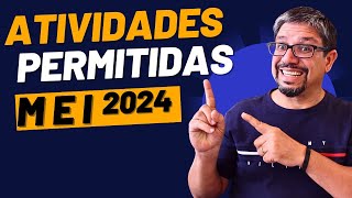 🔴 Atividades MEI veja quais são as Ocupações Permitidas em 2024 MEI [upl. by Edita]